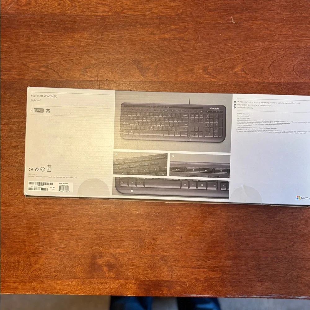 Microsoft Wired Keyboard 600 NWIB